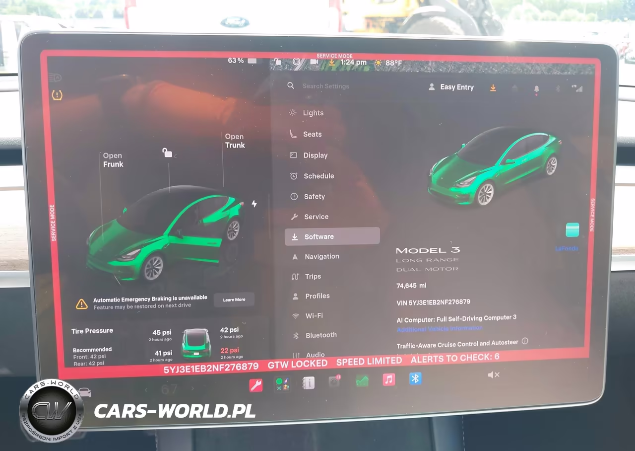 2022 Tesla Model 3 Long Range Dual Motor All-Wheel Drive VIN:5YJ3E1EB2NF276879 - 7
