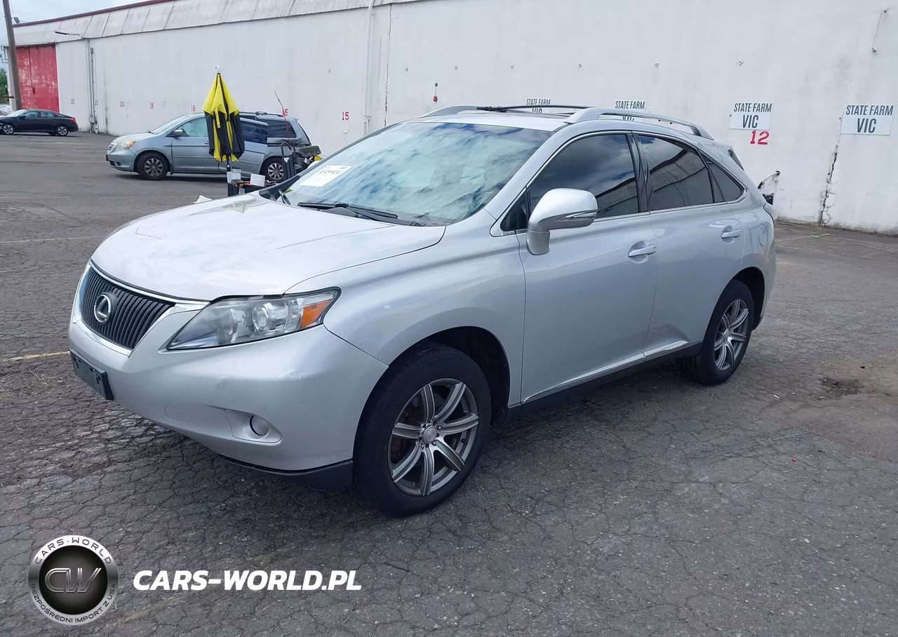 2010 Lexus Rx 350 VIN:2T2BK1BA8AC061422 - 2
