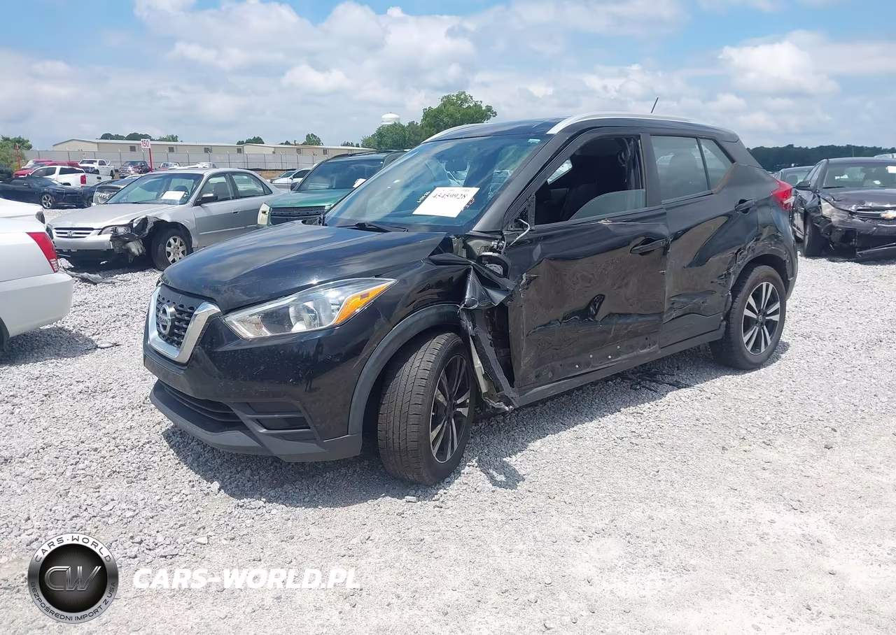 2019 Nissan Kicks Sv VIN:3N1CP5CU9KL554506 - 2