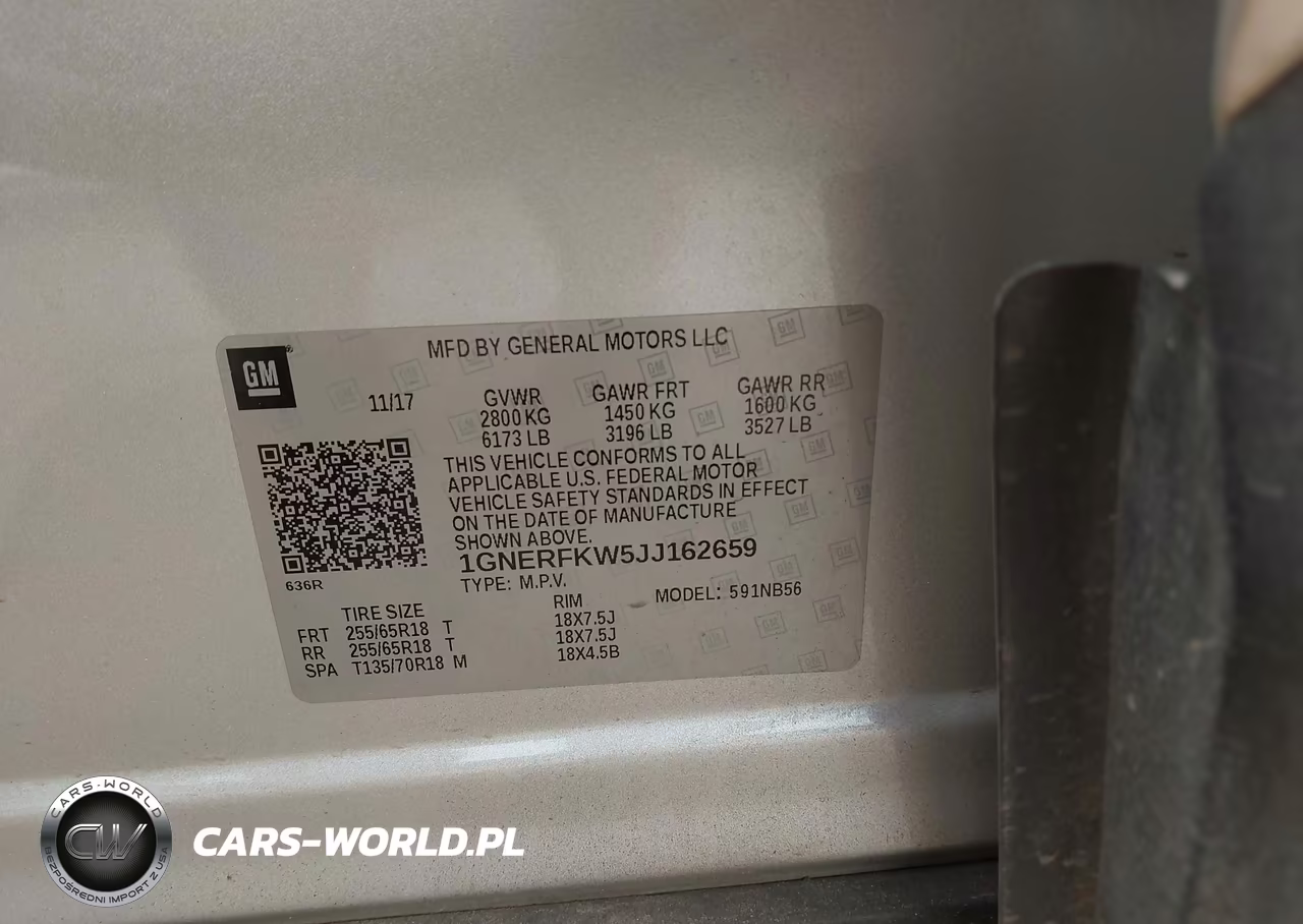 2018 Chevrolet Traverse Ls VIN:1GNERFKW5JJ162659 - 9