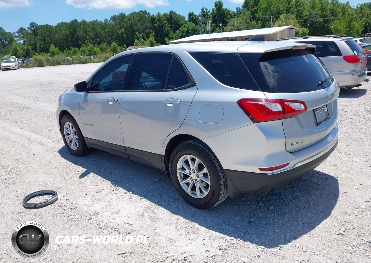 2018 Chevrolet Equinox Ls VIN:2GNAXHEV3J6128039 - 3