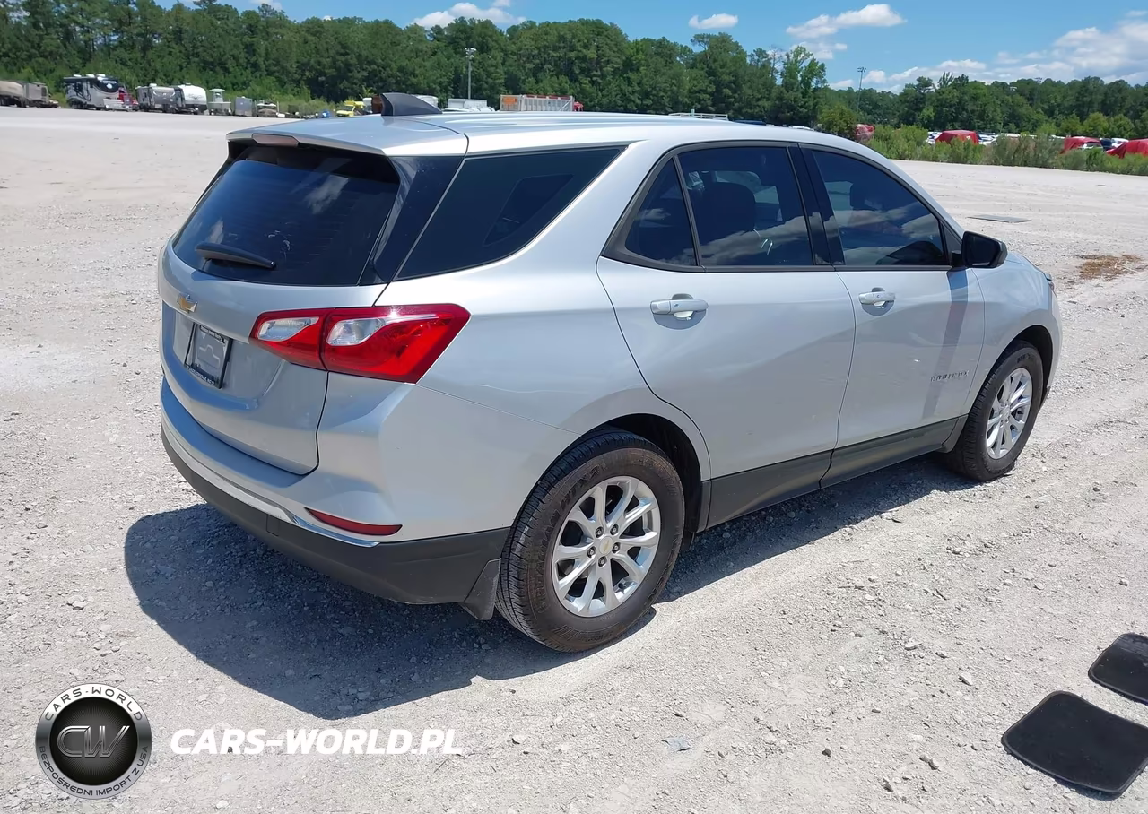 2018 Chevrolet Equinox Ls VIN:2GNAXHEV3J6128039 - 4