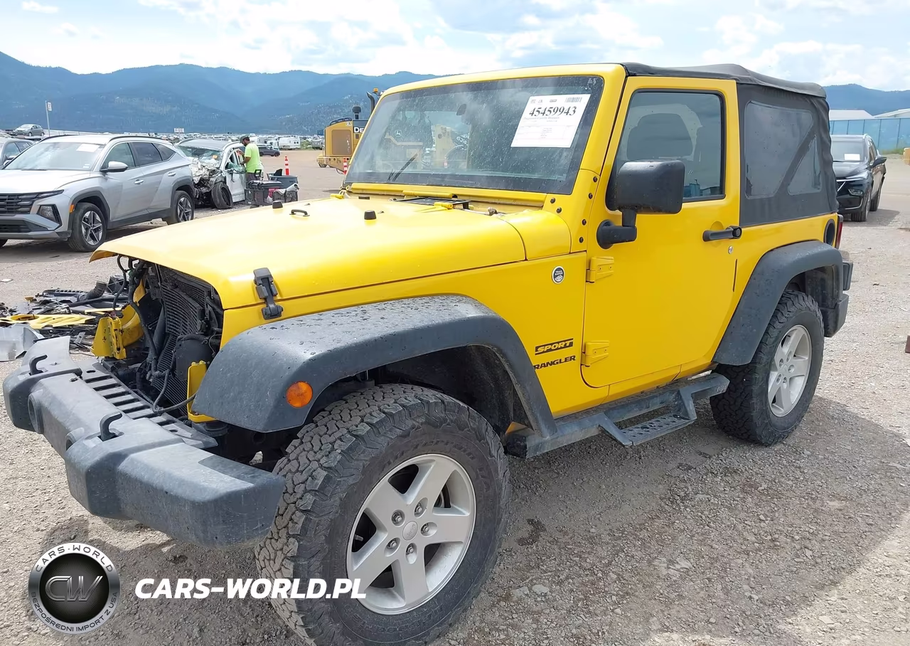 2015 Jeep Wrangler Sport VIN:1C4AJWAG3FL659276 - 2
