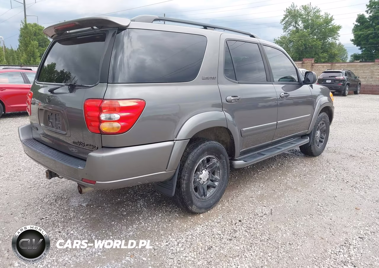 2003 Toyota Sequoia Limited V8 VIN:5TDBT48A43S200336 - 4