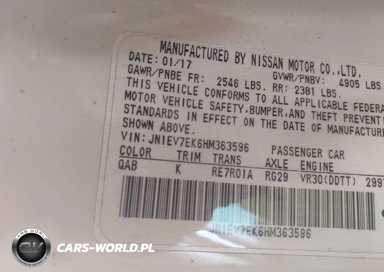 2017 Infiniti Q60 3.0T Premium VIN:JN1EV7EK6HM363596 - 9