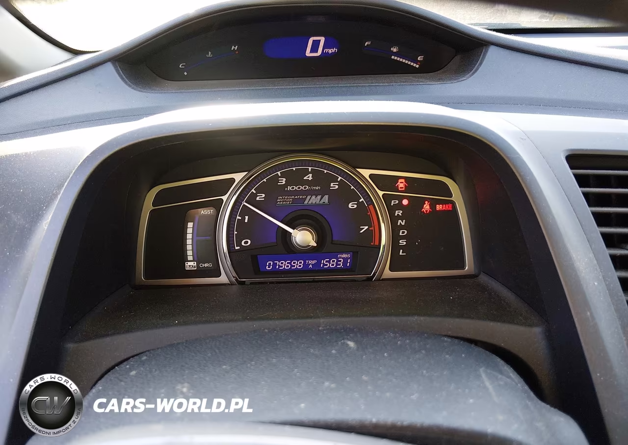 2008 Honda Civic Hybrid VIN:JHMFA36278S028149 - 7