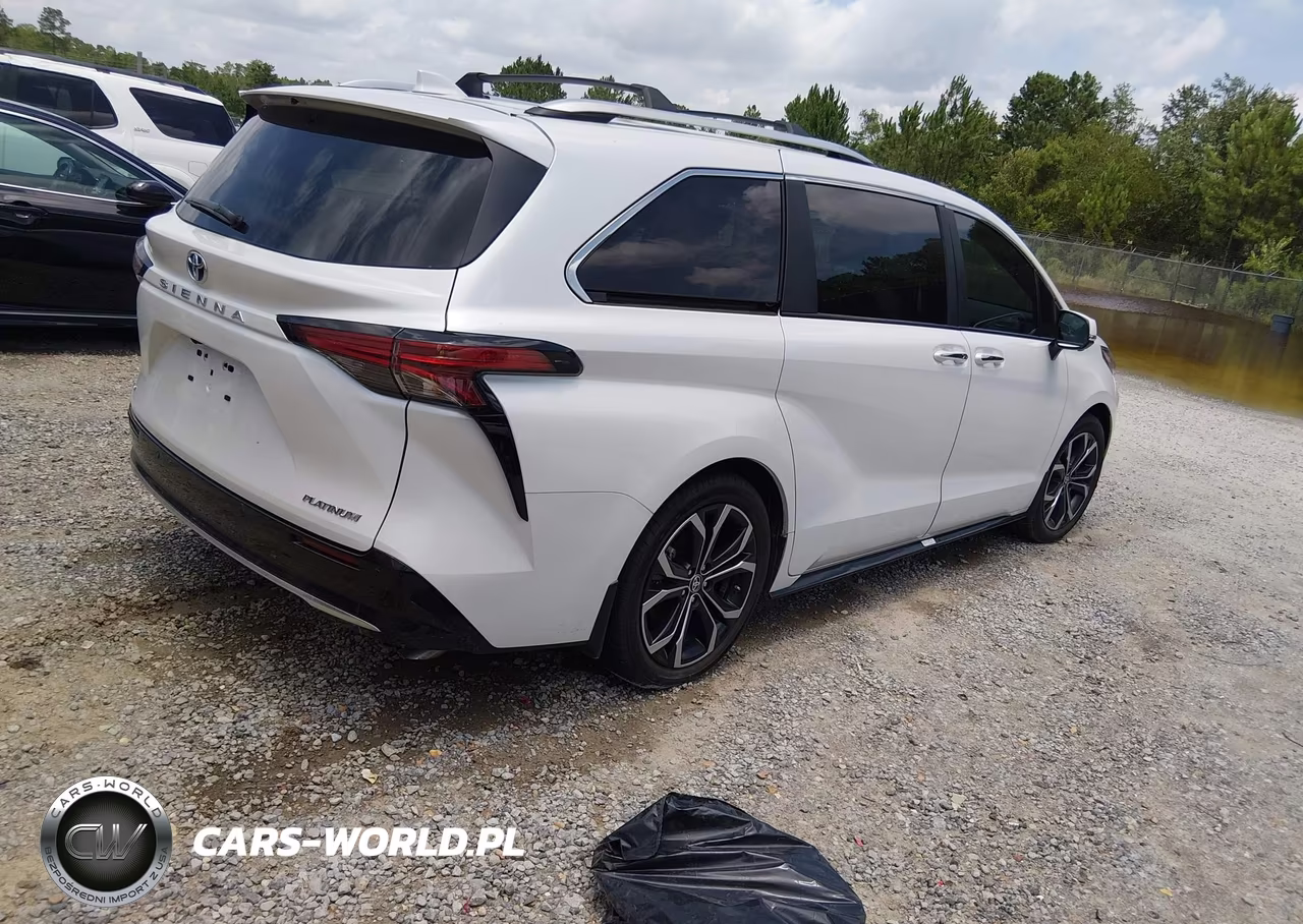 2025 Toyota Sienna Platinum VIN:5TDERKECXSS254101 - 4