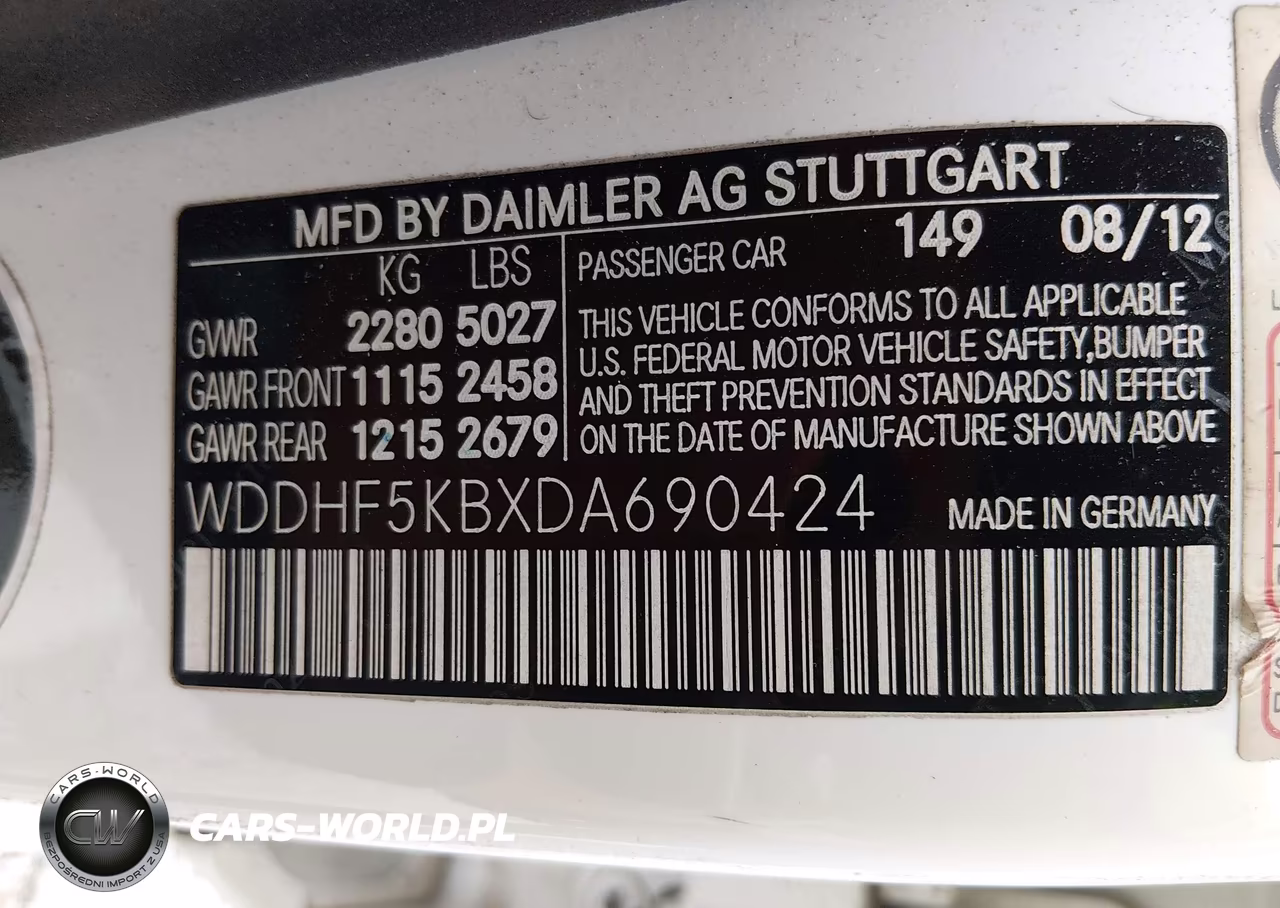 2013 Mercedes-Benz E 350 VIN:WDDHF5KBXDA690424 - 9