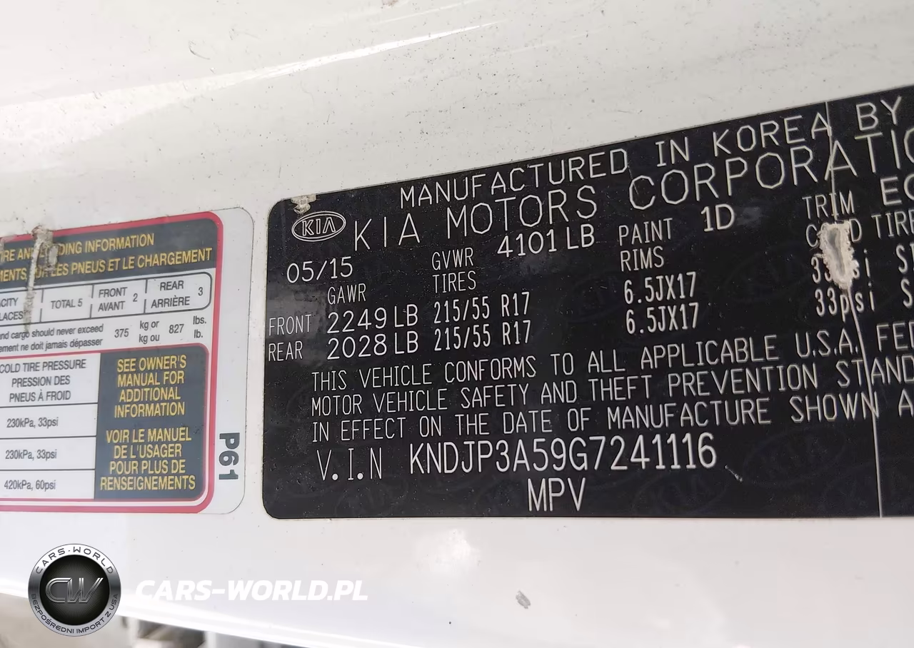 2016 Kia Soul + VIN:KNDJP3A59G7241116 - 9