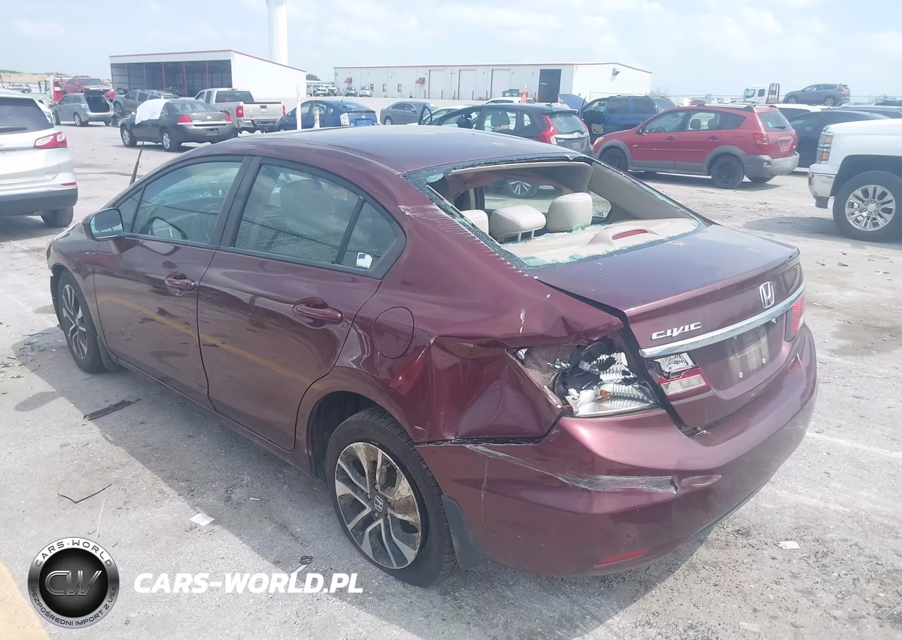2015 Honda Civic Ex VIN:19XFB2F82FE103837 - 3