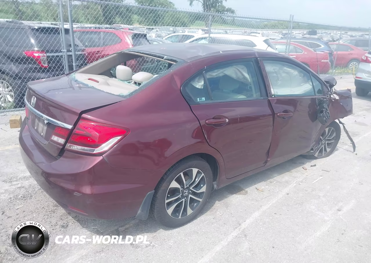 2015 Honda Civic Ex VIN:19XFB2F82FE103837 - 4