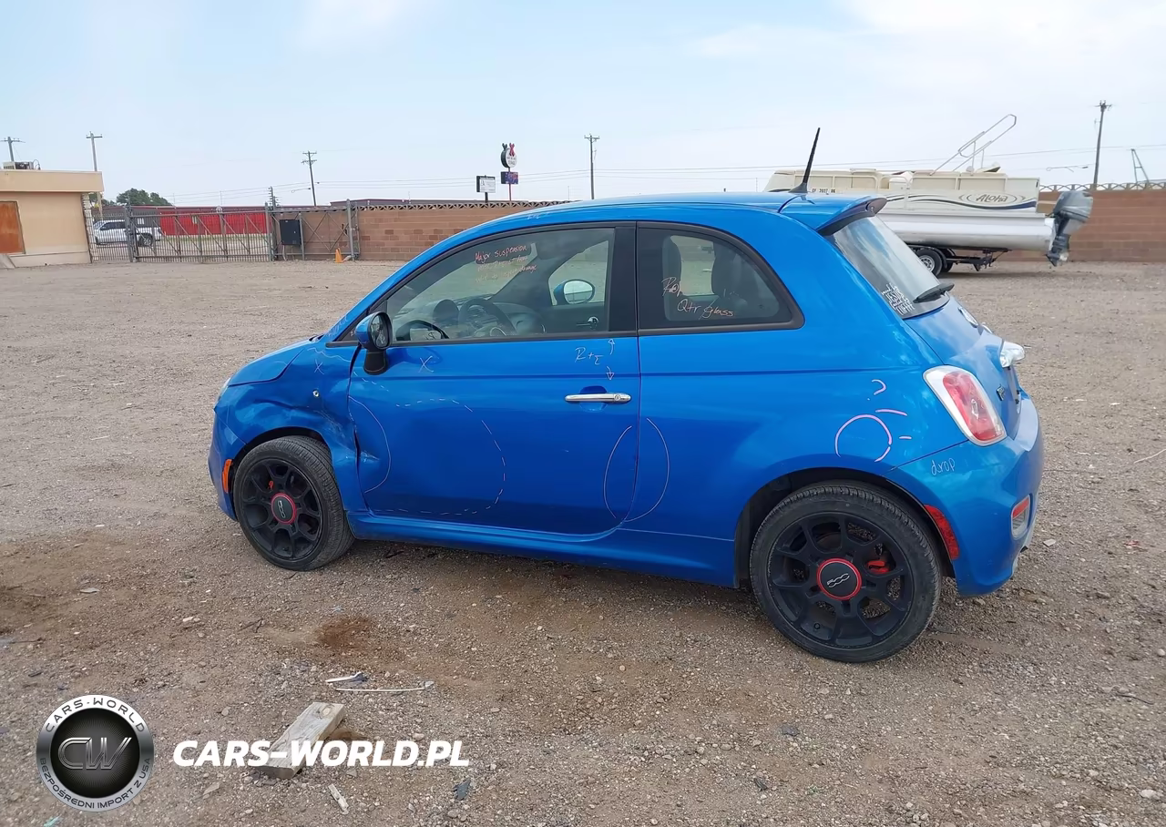2015 Fiat 500 Sport VIN:3C3CFFBR1FT663331 - 14