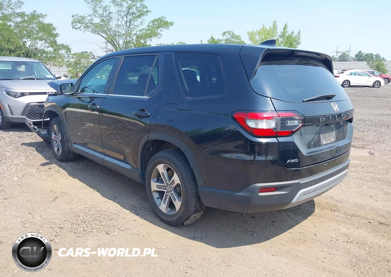 2025 Honda Pilot Ex-L VIN:5FNYG1H46SB004795 - 3