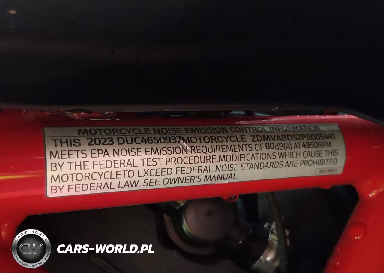 2023 Ducati Supersport VIN:ZDMVABDS2PB005441 - 10