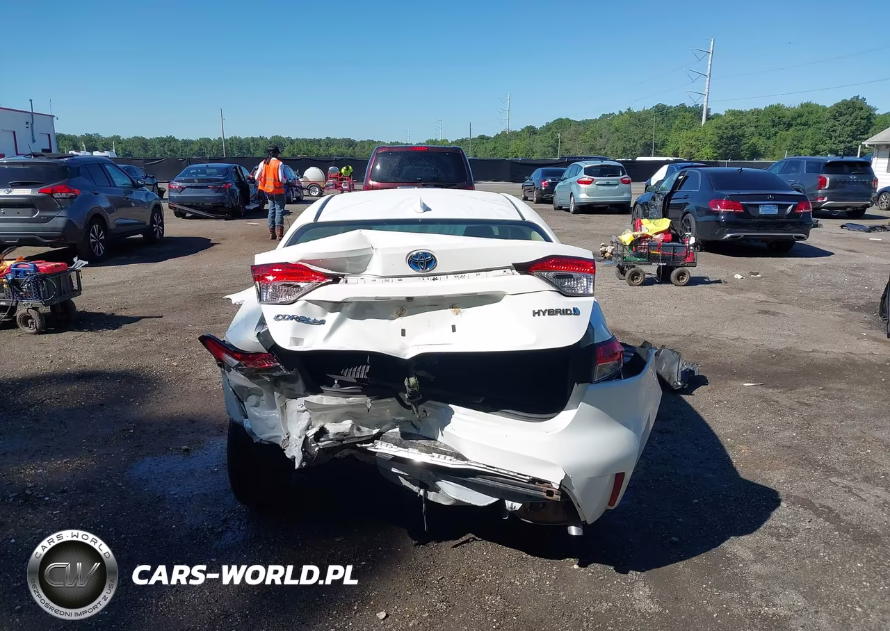 2022 Toyota Corolla Hybrid Le VIN:JTDEAMDE6N3002356 - 16