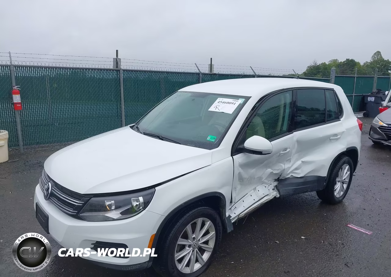 2014 Volkswagen Tiguan Se VIN:WVGAV3AX9EW621286 - 2