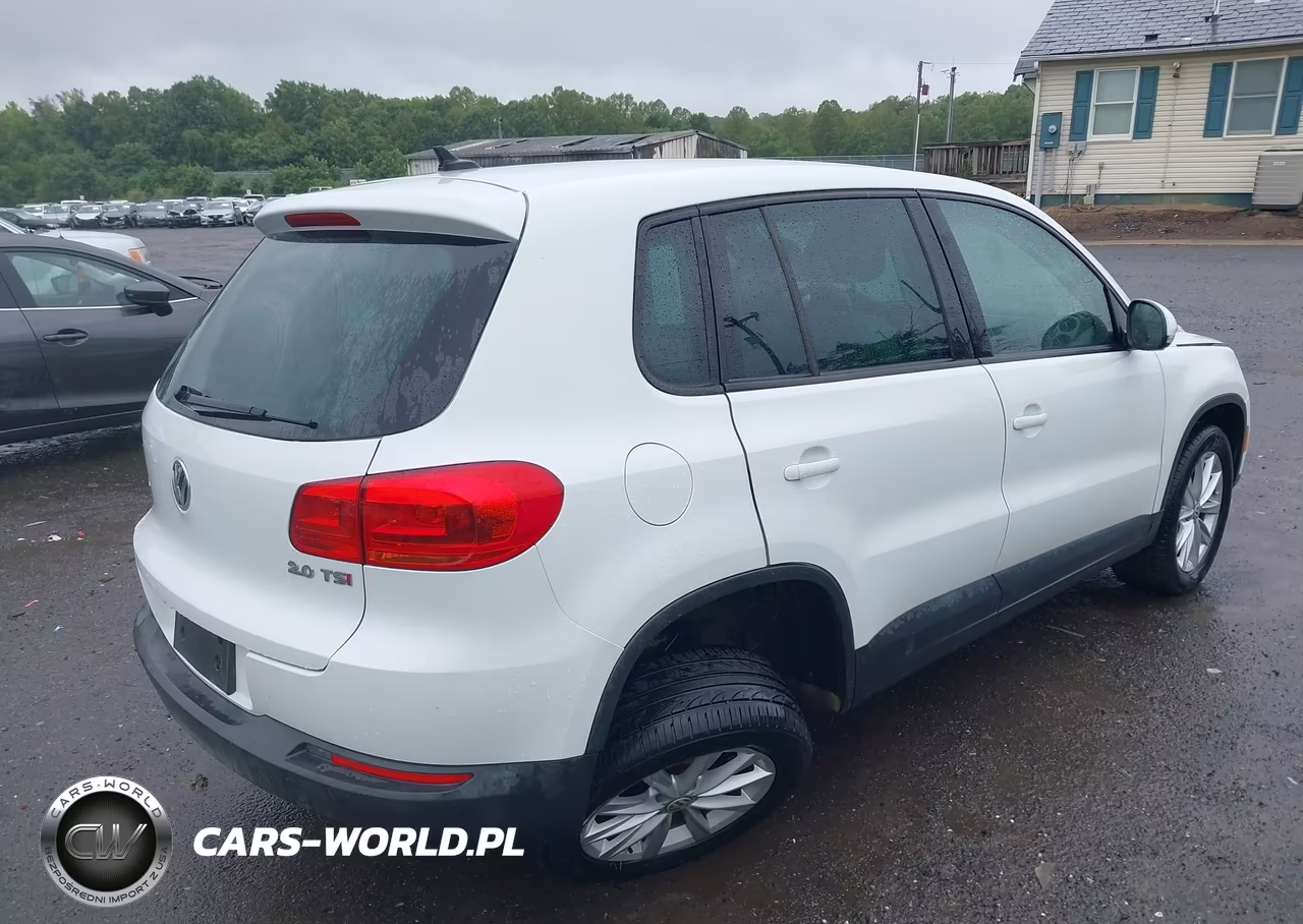 2014 Volkswagen Tiguan Se VIN:WVGAV3AX9EW621286 - 4