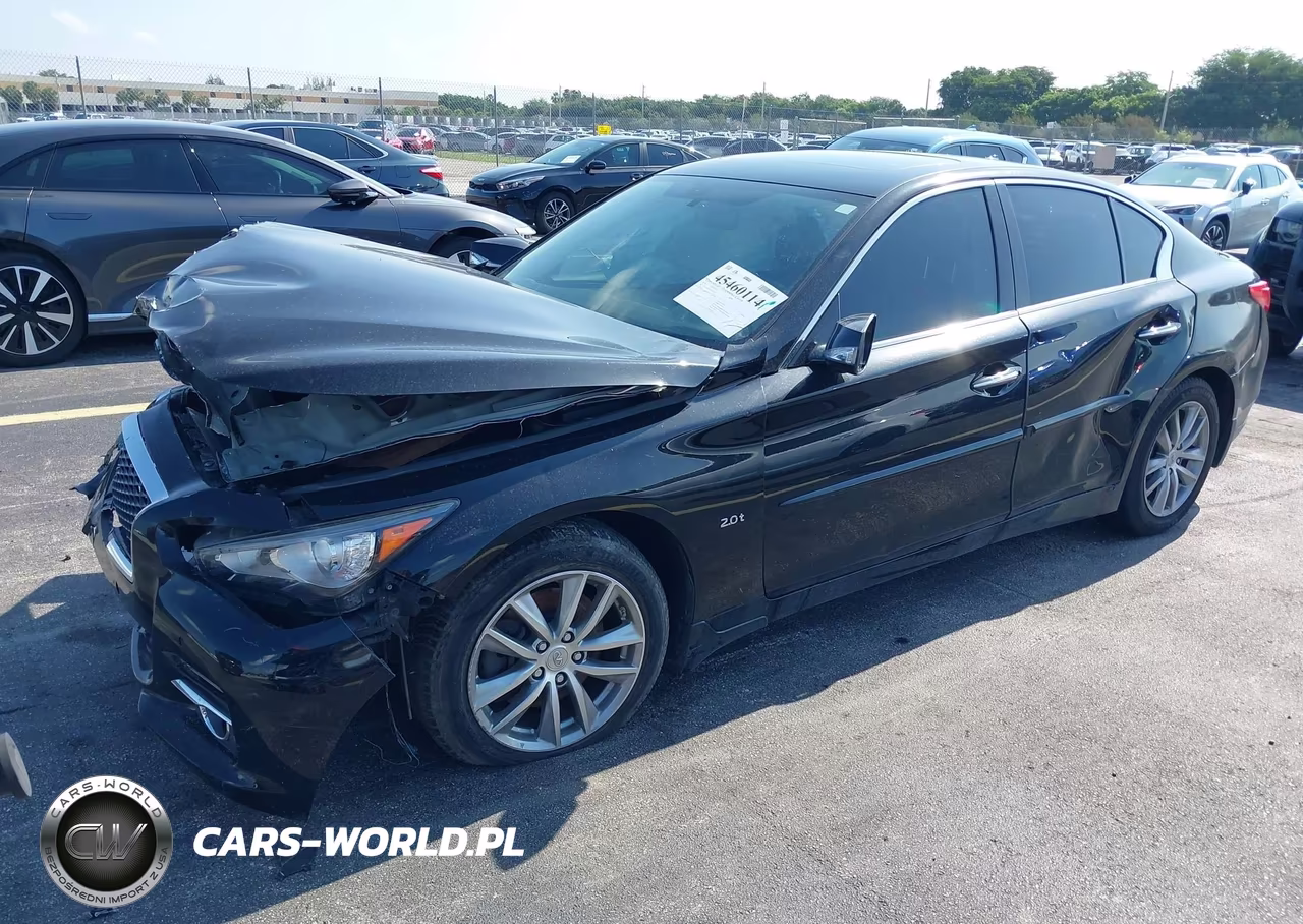 2016 Infiniti Q50 2.0T Premium VIN:JN1CV7AR1GM253063 - 2