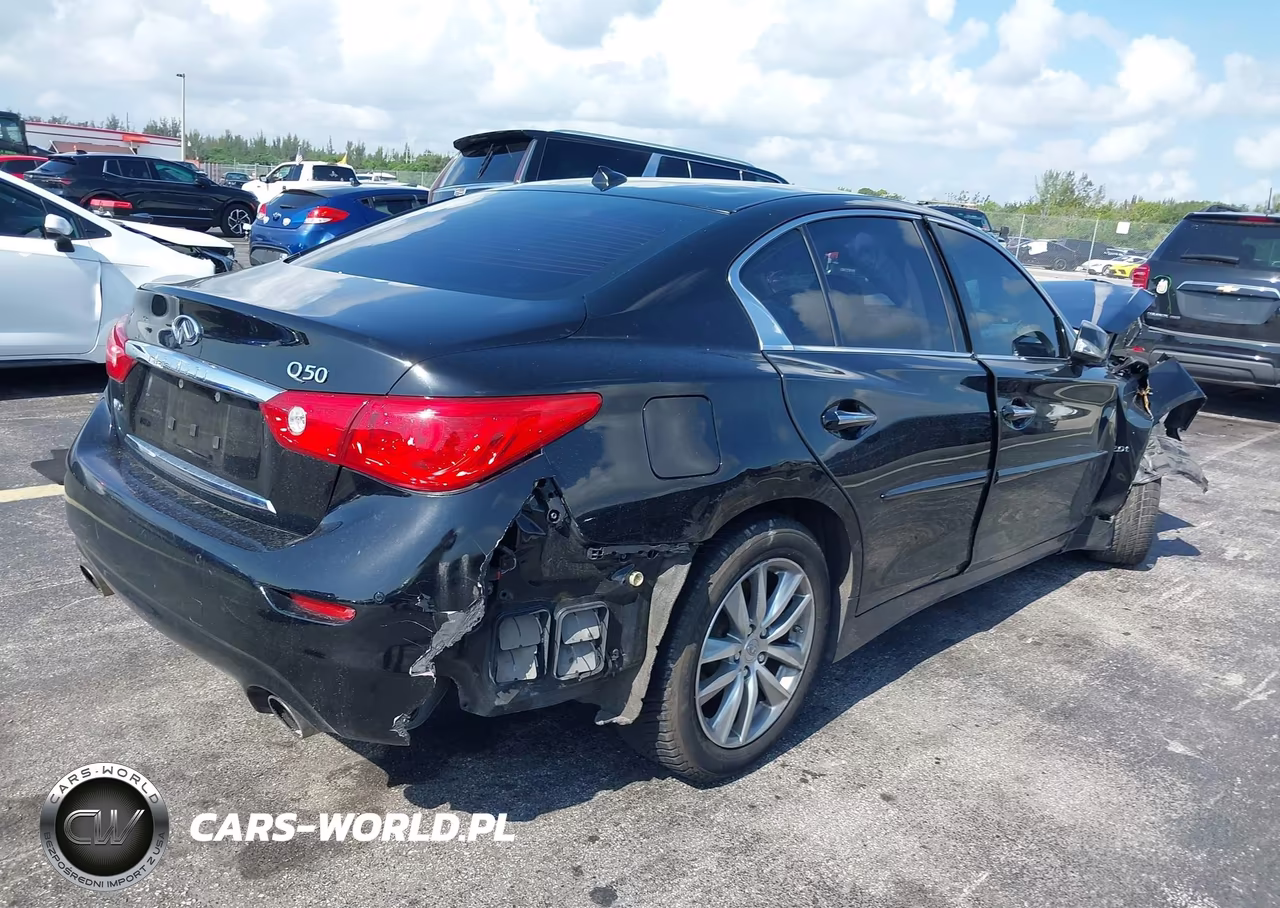 2016 Infiniti Q50 2.0T Premium VIN:JN1CV7AR1GM253063 - 4