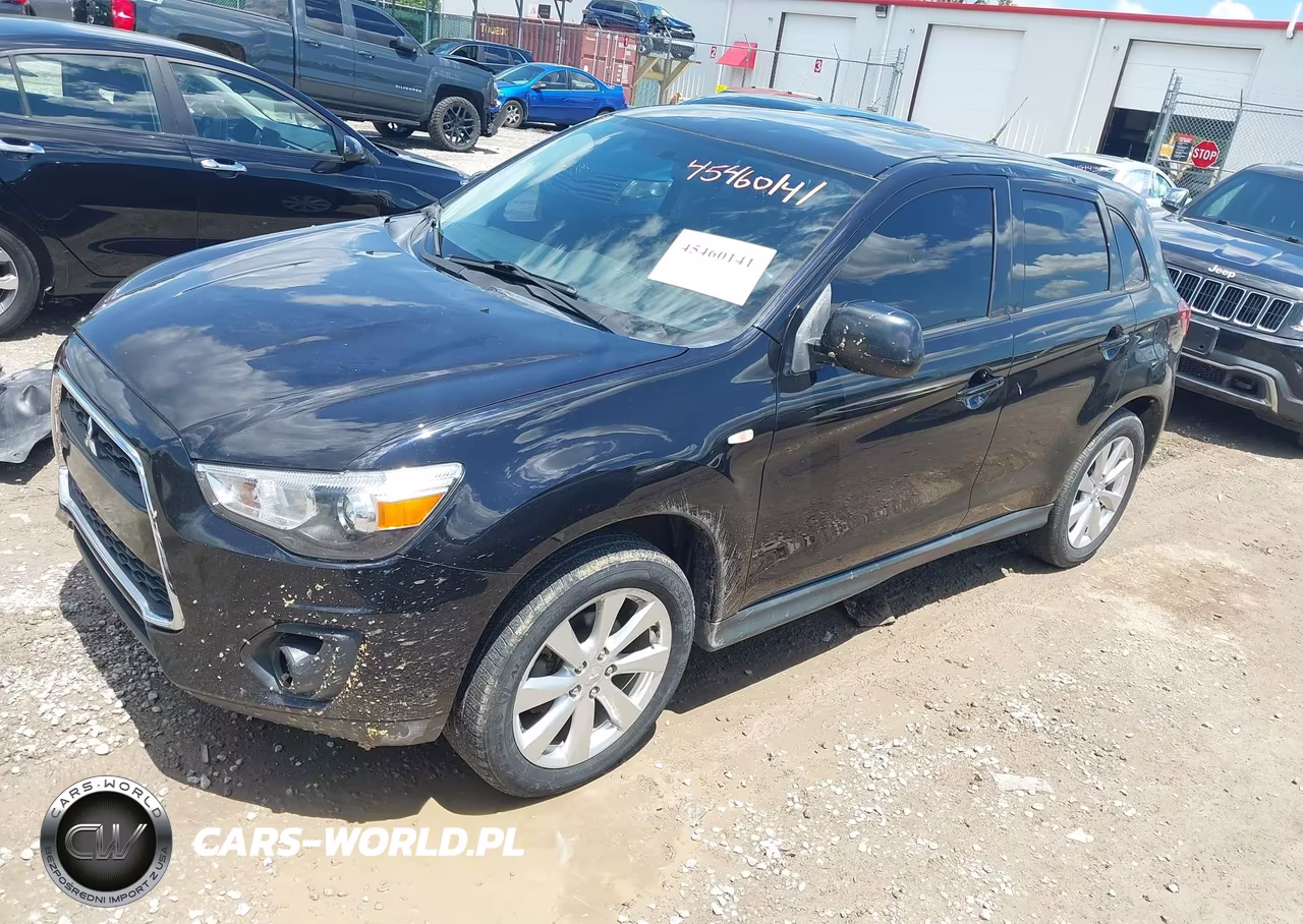 2013 Mitsubishi Outlander Sport Es VIN:4A4AR3AU3DE005112 - 2