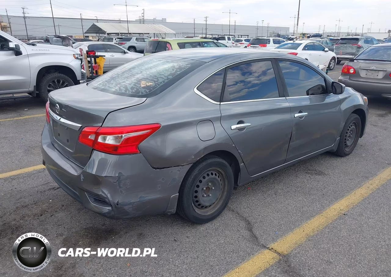 2019 Nissan Sentra S VIN:3N1AB7AP6KY258330 - 4