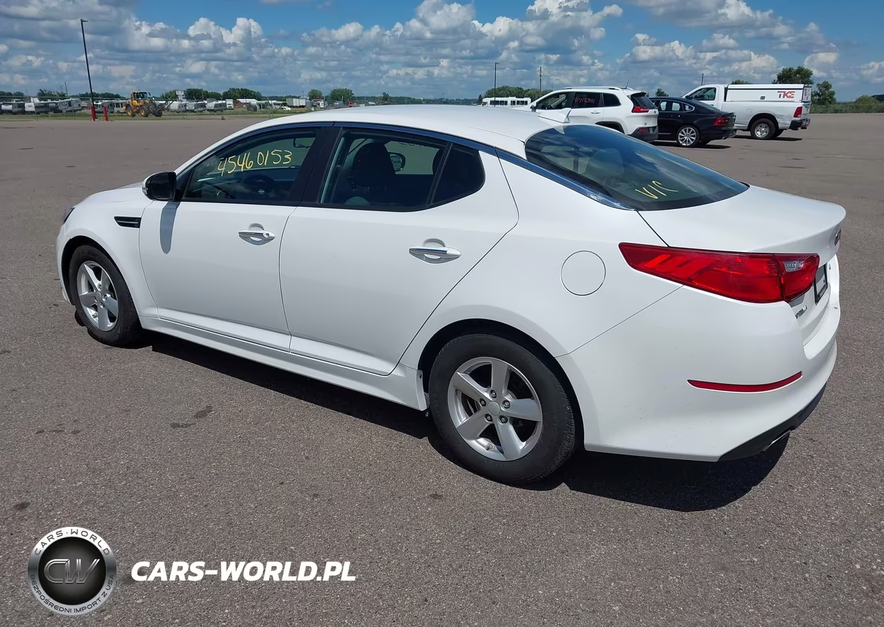 2015 Kia Optima Lx VIN:KNAGM4A7XF5626170 - 3