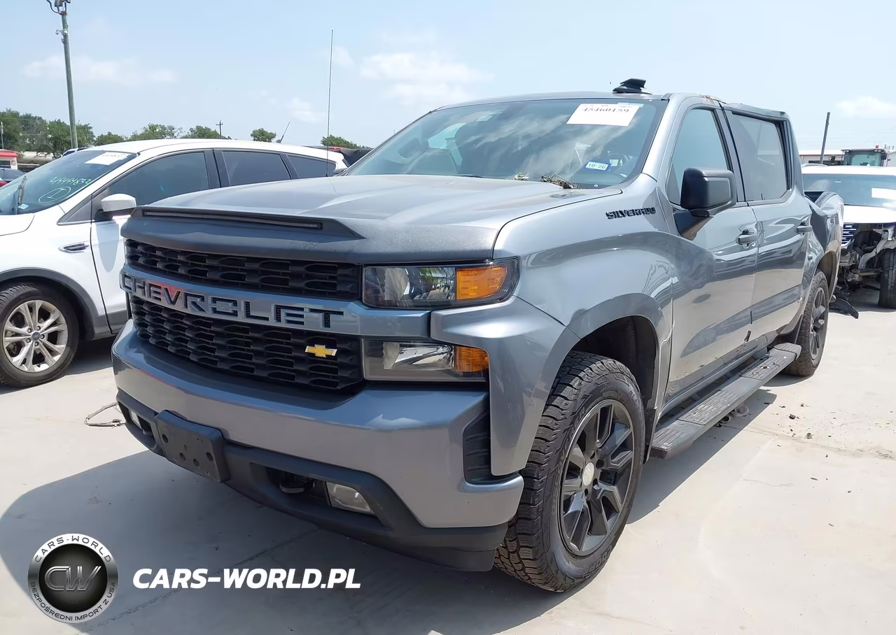 2020 Chevrolet Silverado 1500 2Wd Short Bed Custom VIN:3GCPWBEH8LG406924 - 2
