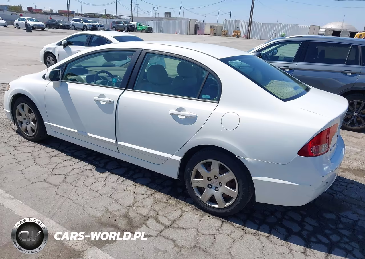 2007 Honda Civic Lx VIN:1HGFA16537L023511 - 3