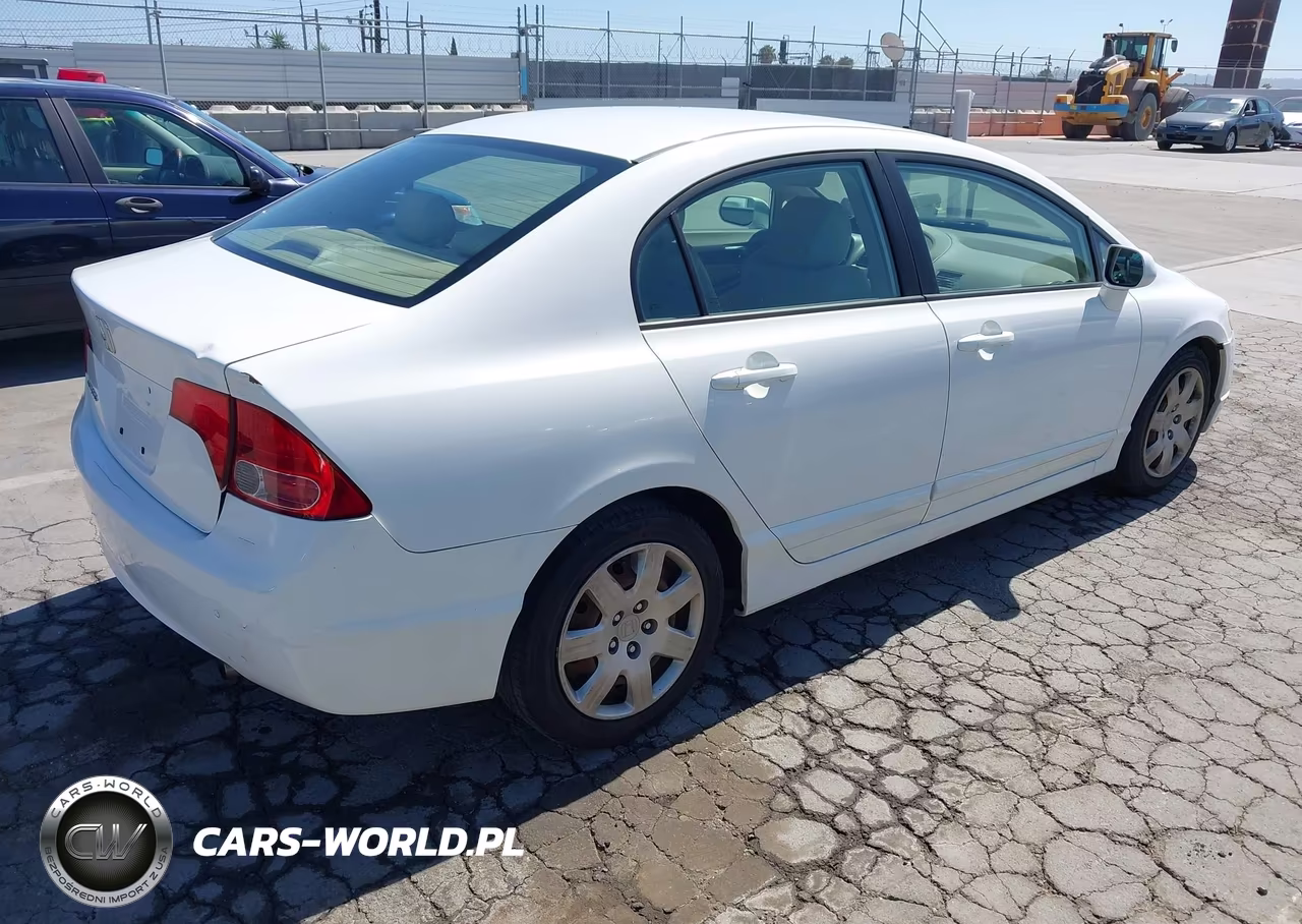 2007 Honda Civic Lx VIN:1HGFA16537L023511 - 4
