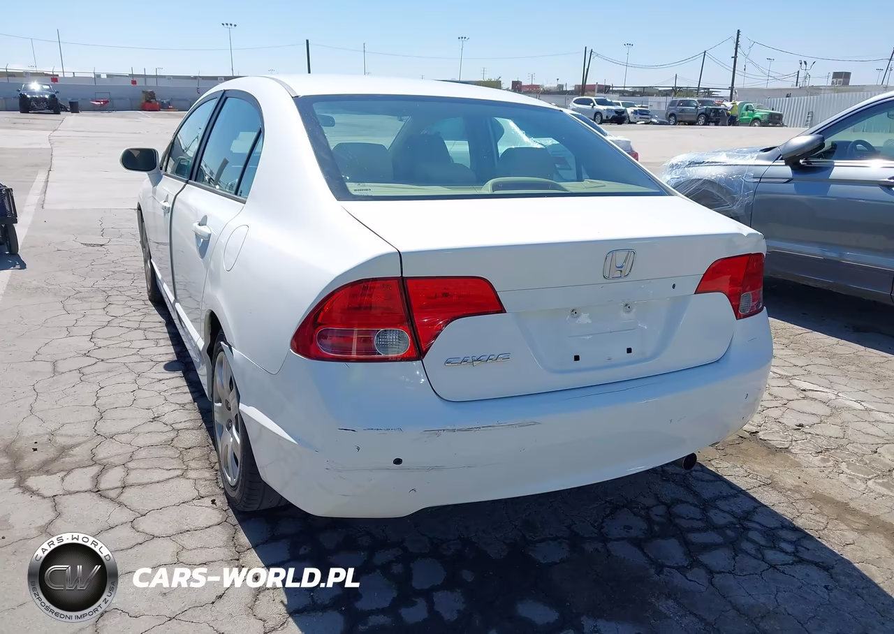 2007 Honda Civic Lx VIN:1HGFA16537L023511 - 6