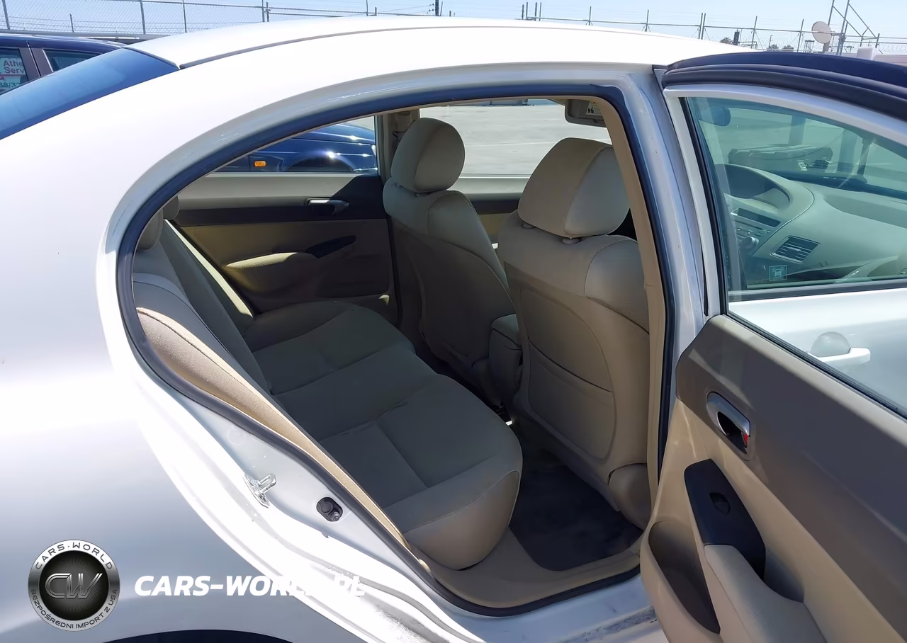 2007 Honda Civic Lx VIN:1HGFA16537L023511 - 8