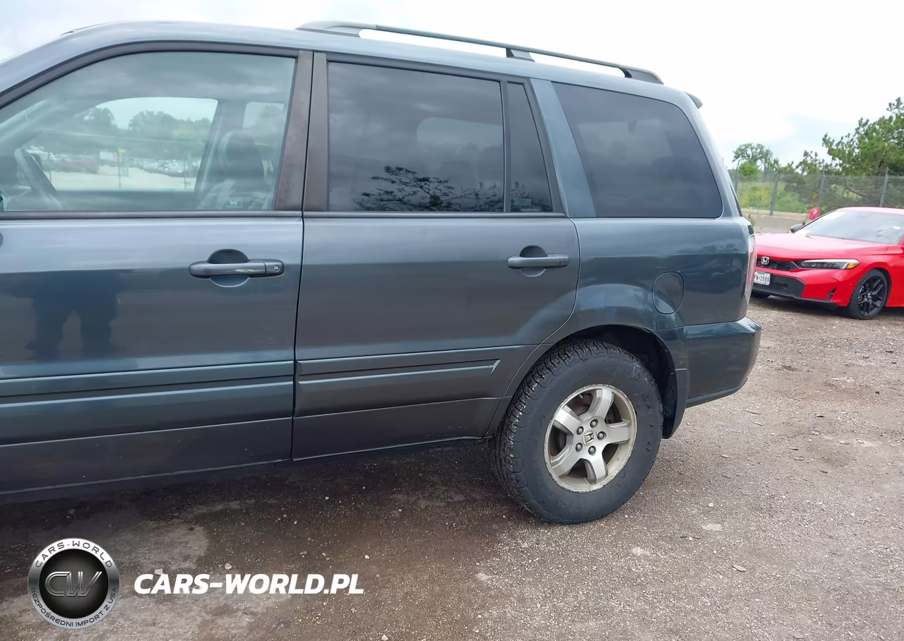 2006 Honda Pilot Ex-L VIN:5FNYF18666B014978 - 6