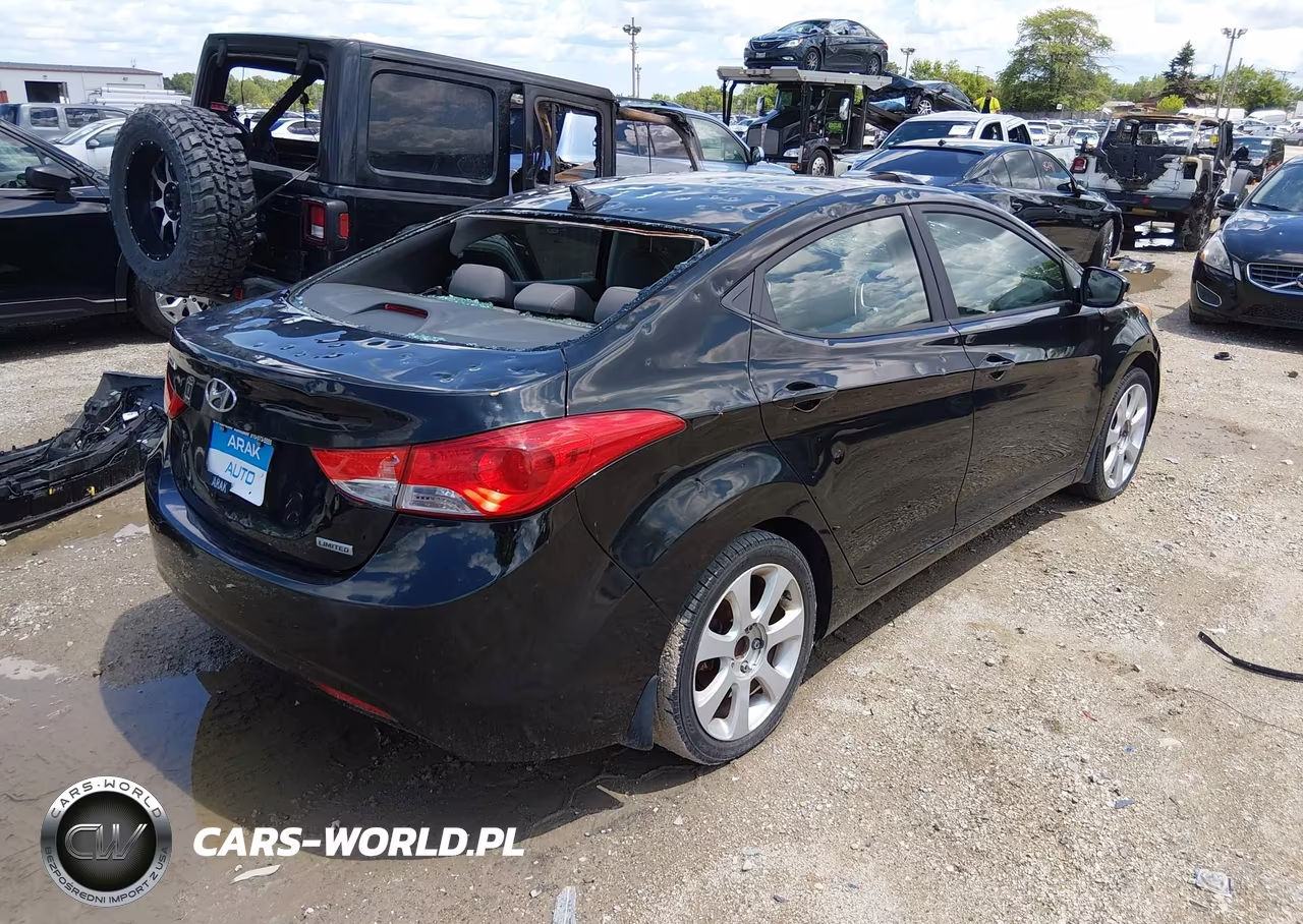 2012 Hyundai Elantra Limited (Ulsan Plant) VIN:KMHDH4AE3CU479728 - 4