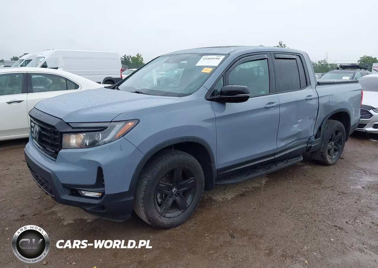 2022 Honda Ridgeline Black Edition VIN:5FPYK3F84NB027116 - 2