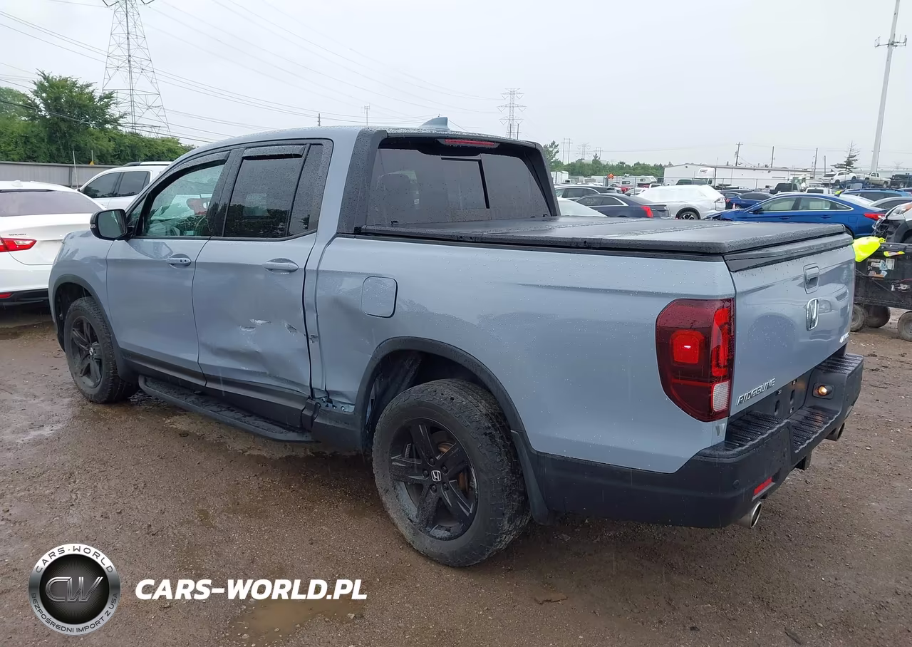 2022 Honda Ridgeline Black Edition VIN:5FPYK3F84NB027116 - 3