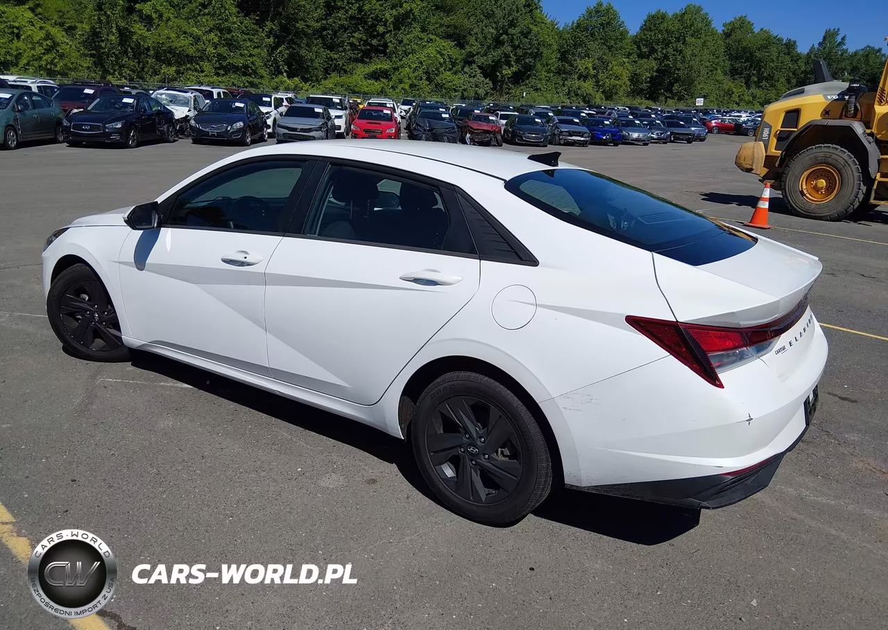 2021 Hyundai Elantra Sel VIN:5NPLM4AG7MH048334 - 3