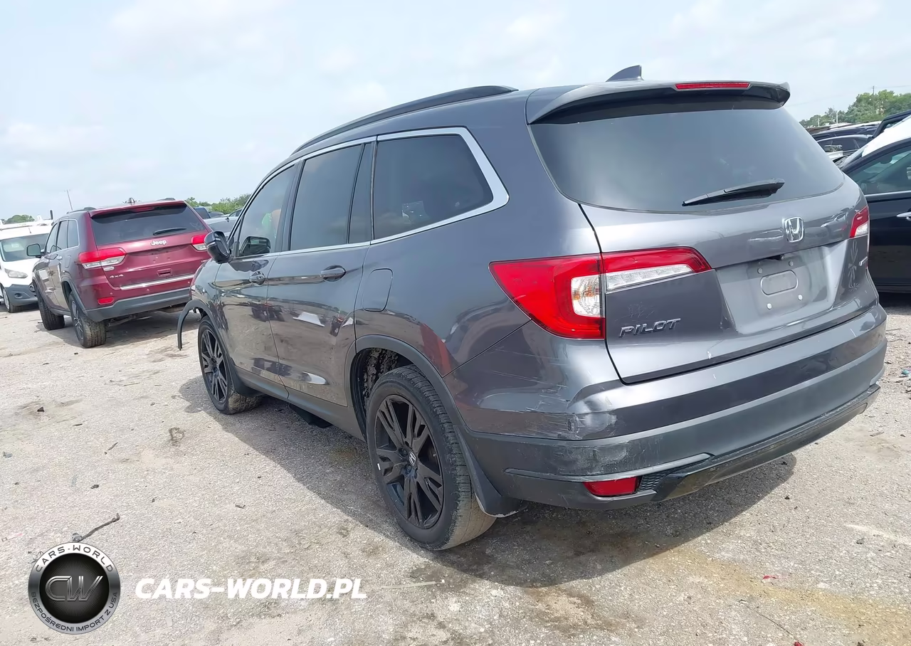 2021 Honda Pilot 2Wd Special Edition VIN:5FNYF5H24MB009604 - 3