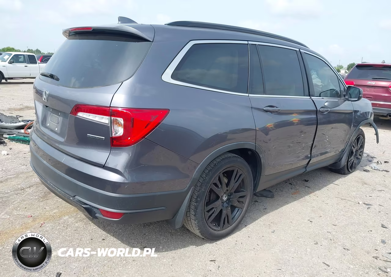 2021 Honda Pilot 2Wd Special Edition VIN:5FNYF5H24MB009604 - 4