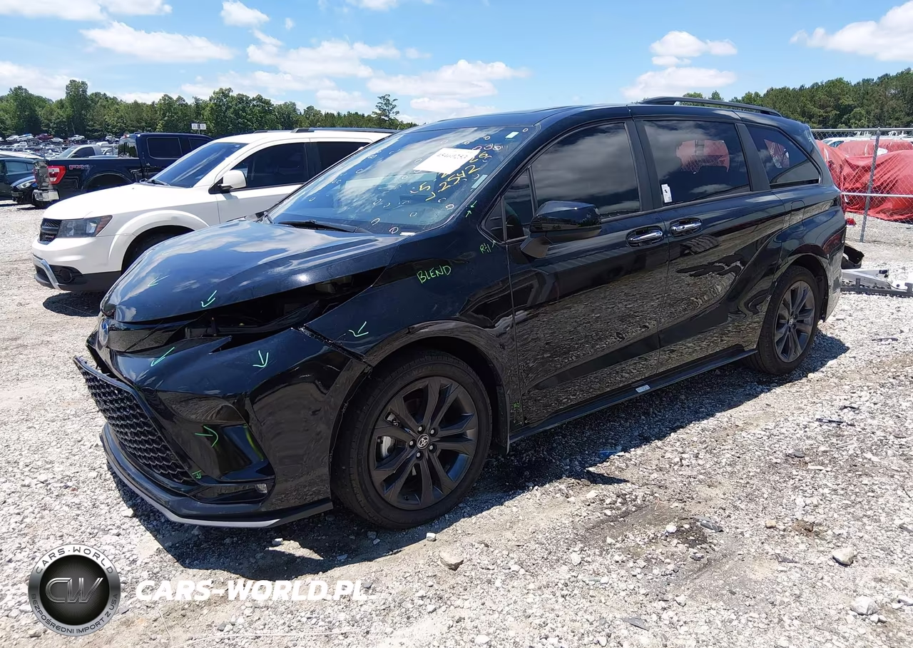 2025 Toyota Sienna Xse VIN:5TDXRKEC7SS252542 - 2
