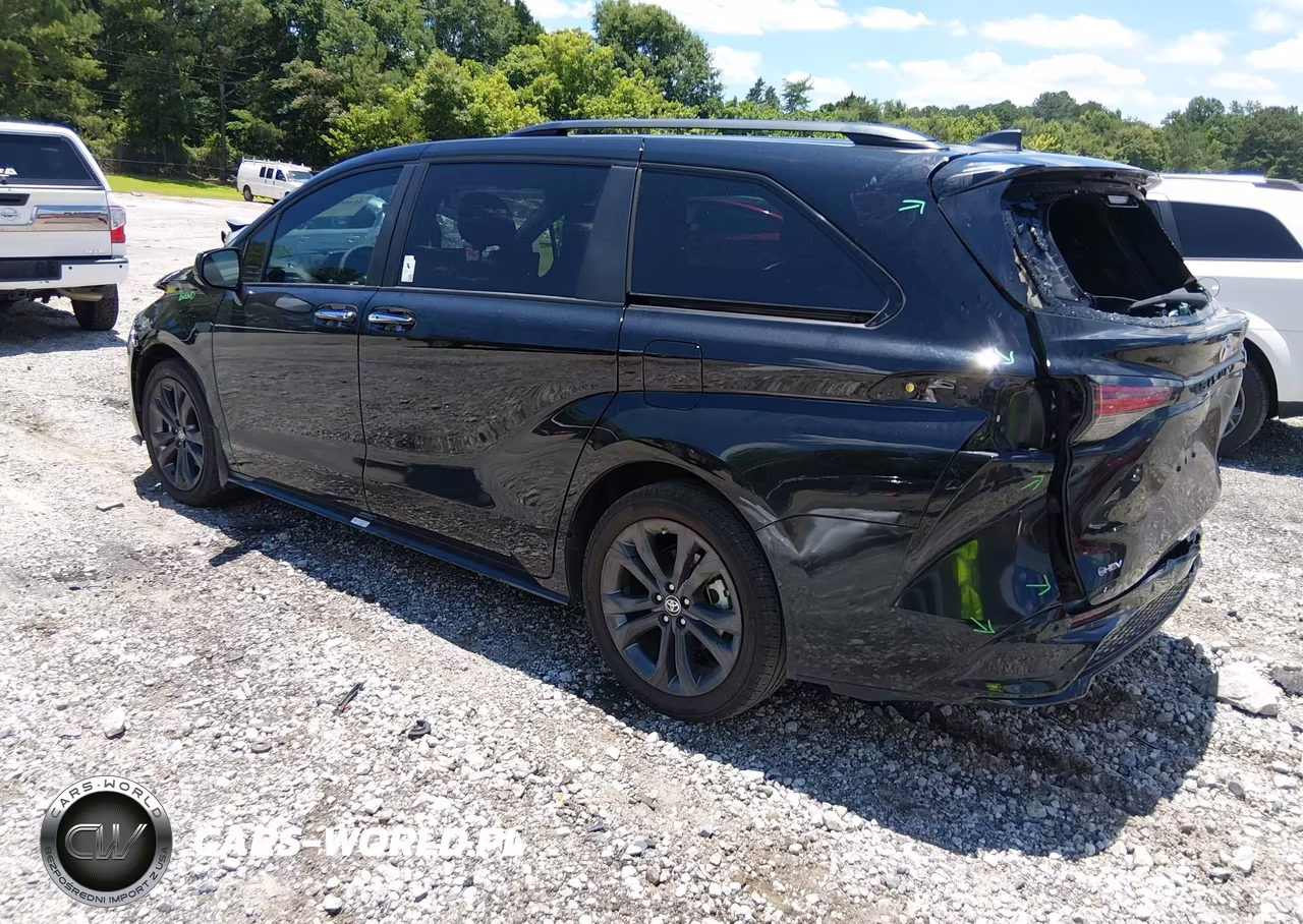 2025 Toyota Sienna Xse VIN:5TDXRKEC7SS252542 - 3