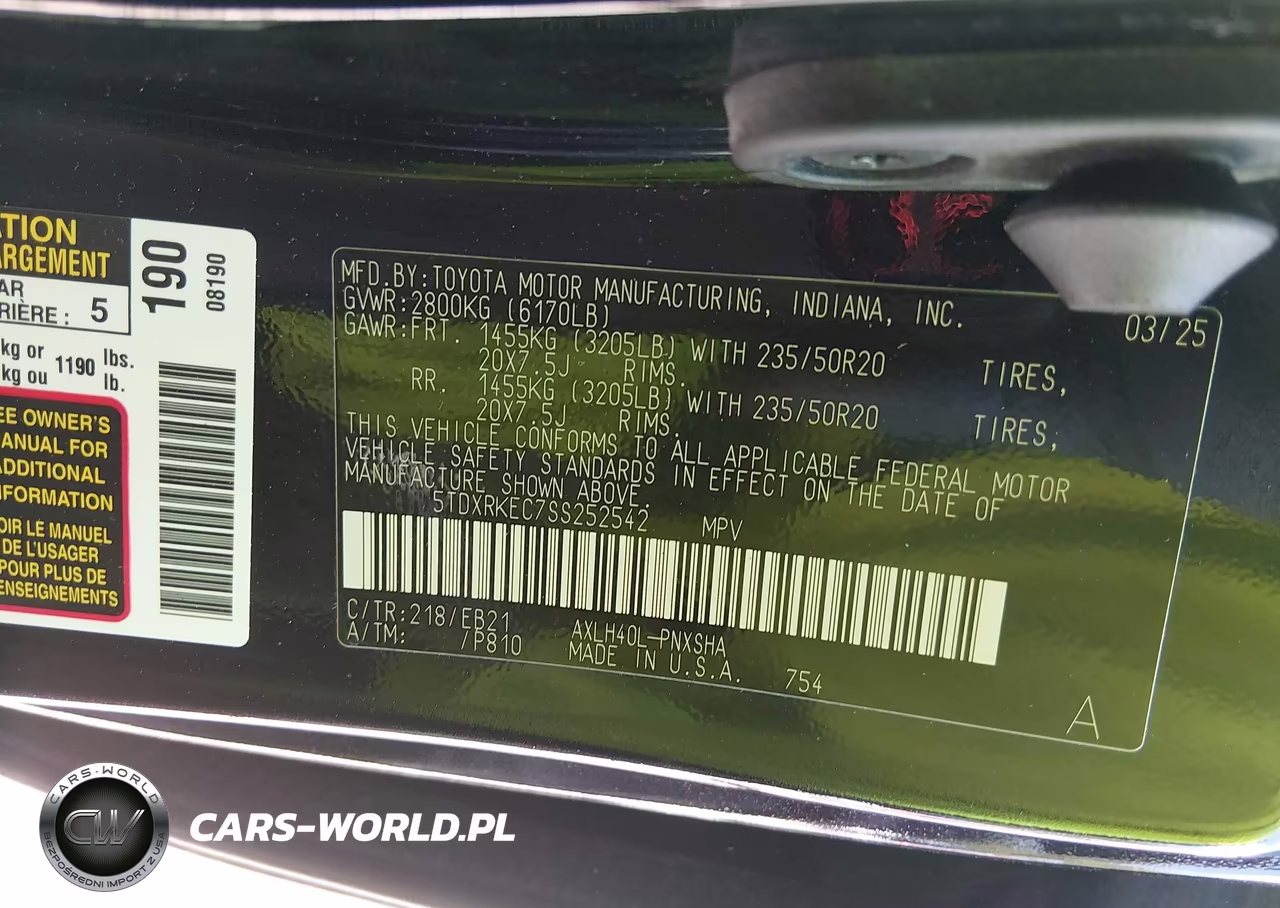 2025 Toyota Sienna Xse VIN:5TDXRKEC7SS252542 - 9