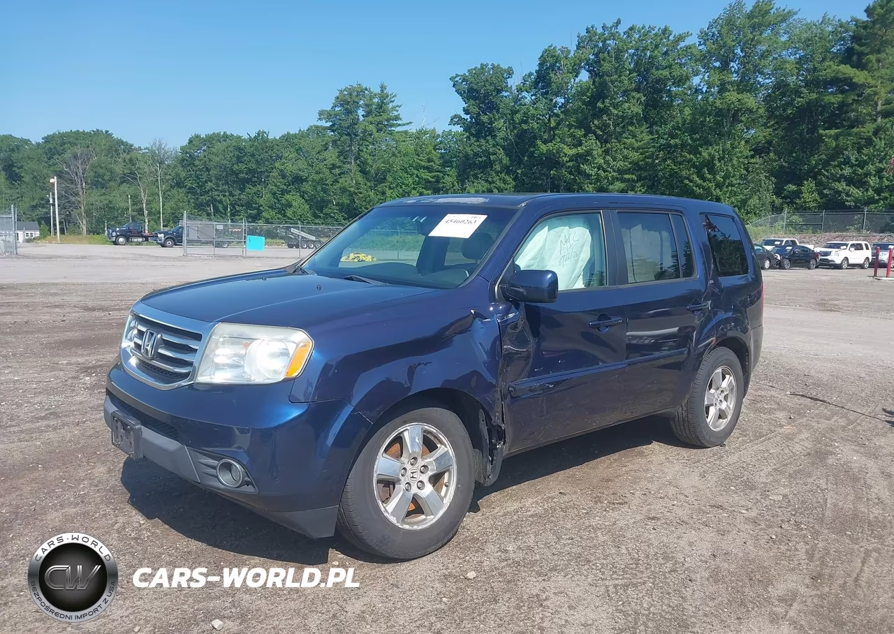 2013 Honda Pilot Ex-L VIN:5FNYF4H63DB036788 - 2