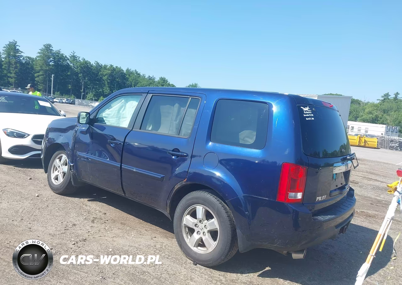 2013 Honda Pilot Ex-L VIN:5FNYF4H63DB036788 - 3