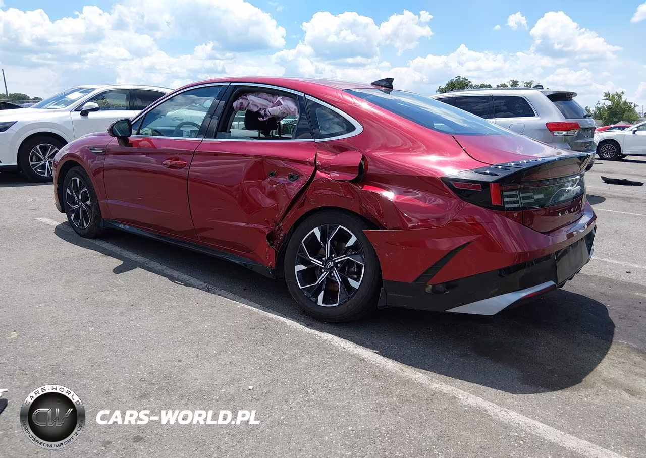 2024 Hyundai Sonata Sel VIN:KMHL64JA6RA401257 - 3