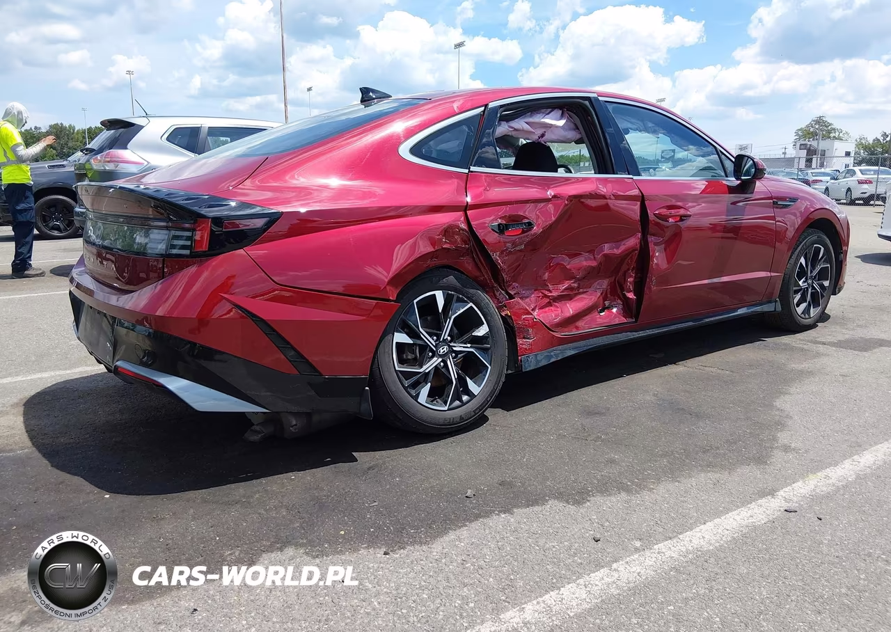 2024 Hyundai Sonata Sel VIN:KMHL64JA6RA401257 - 4