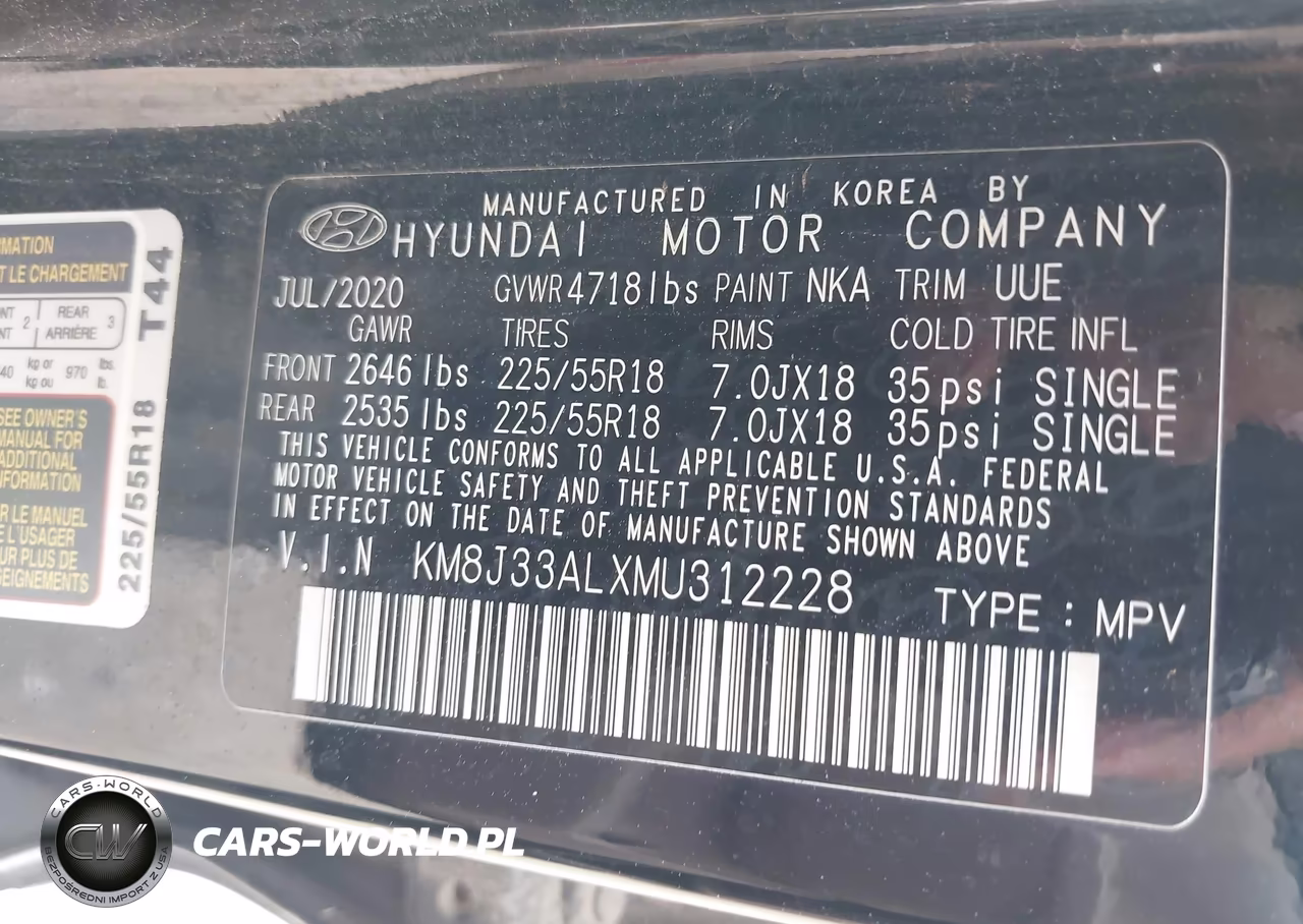 2021 Hyundai Tucson Ultimate VIN:KM8J33ALXMU312228 - 9