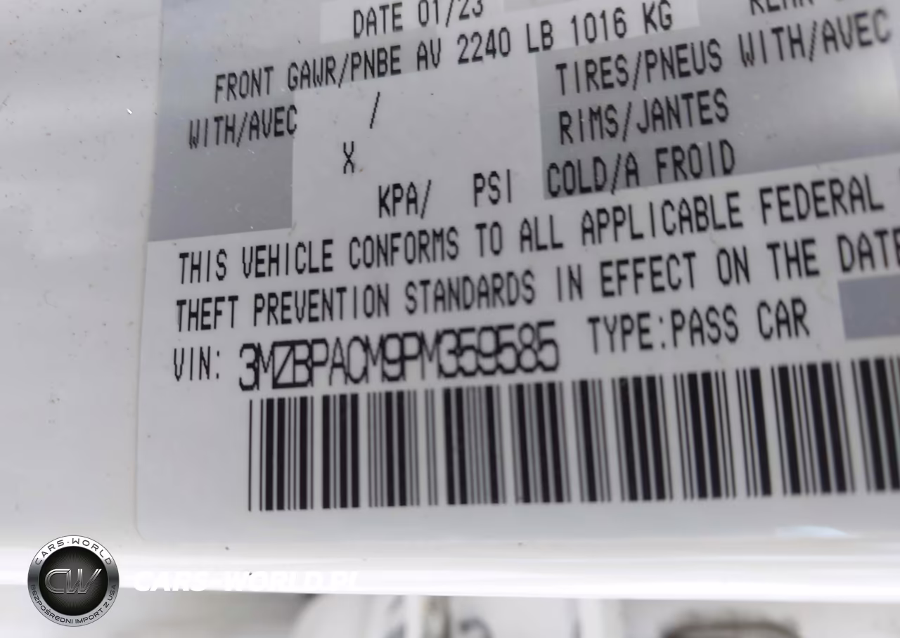 2023 Mazda Mazda3 2.5 S Preferred VIN:3MZBPACM9PM359585 - 9