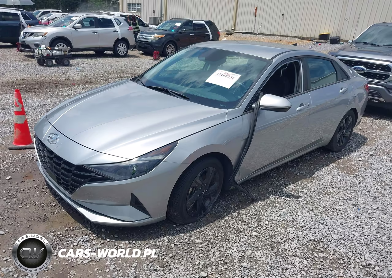 2021 Hyundai Elantra Sel VIN:5NPLS4AG8MH040278 - 2