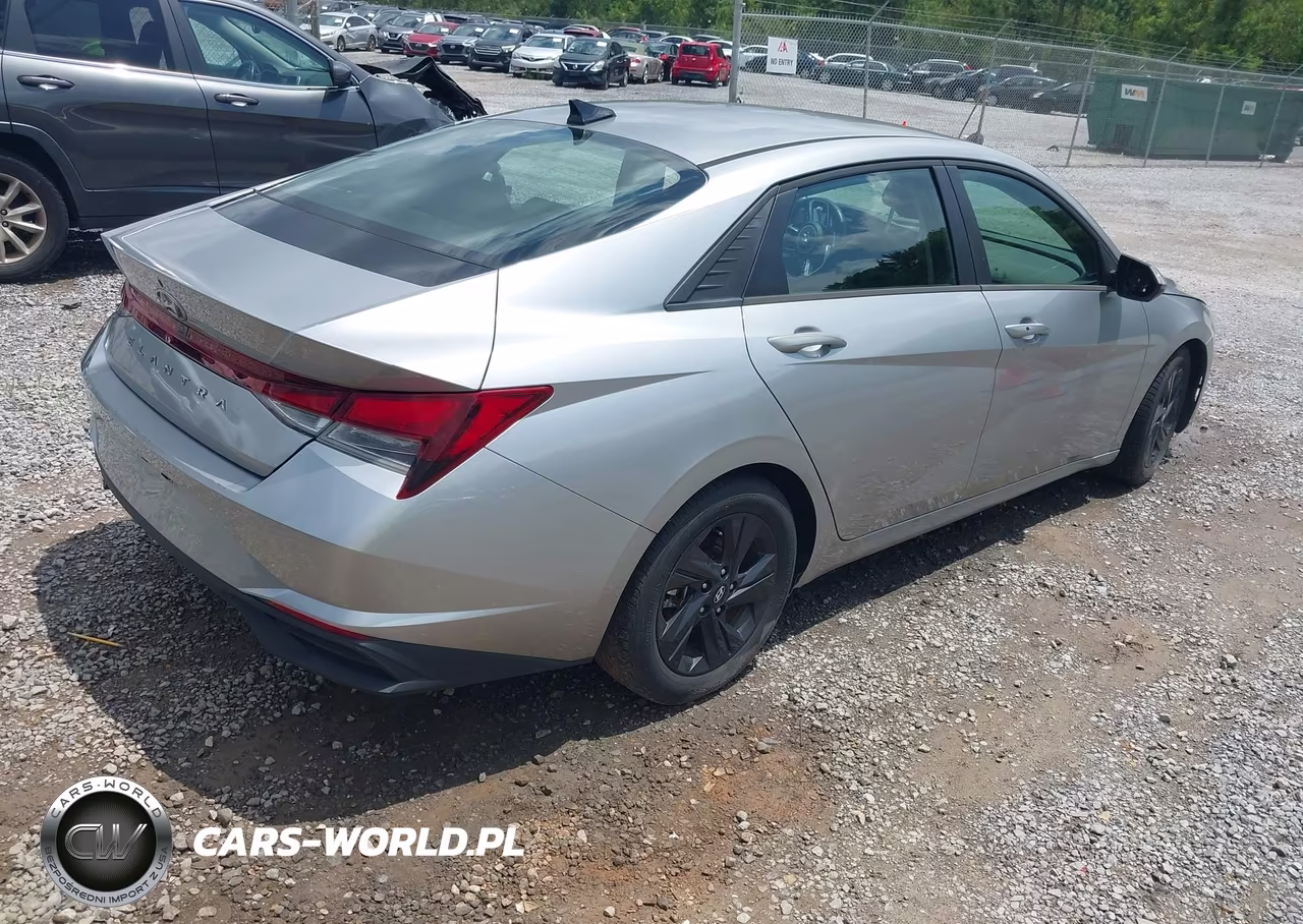 2021 Hyundai Elantra Sel VIN:5NPLS4AG8MH040278 - 4