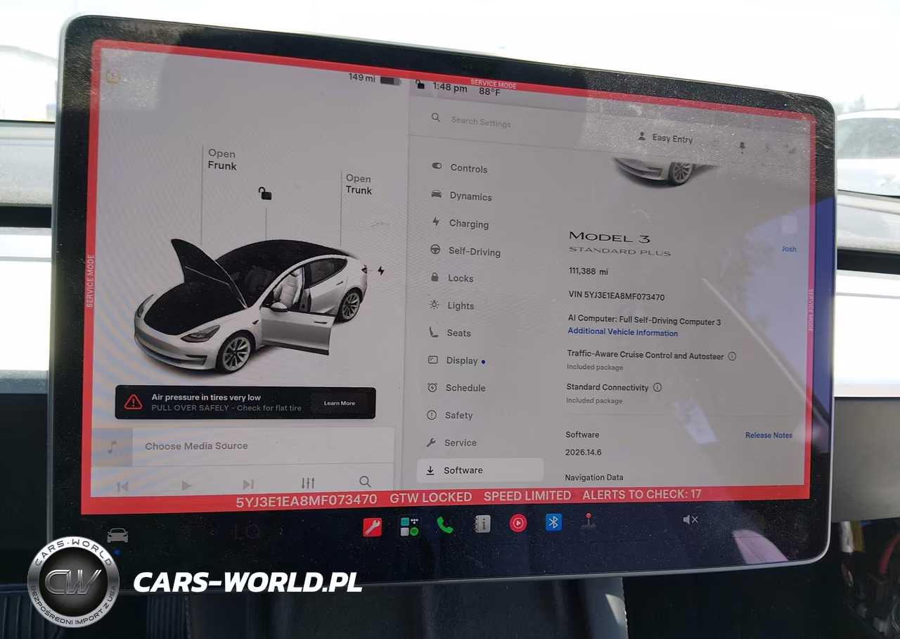 2021 Tesla Model 3 Standard Range Plus Rear-Wheel Drive VIN:5YJ3E1EA8MF073470 - 19